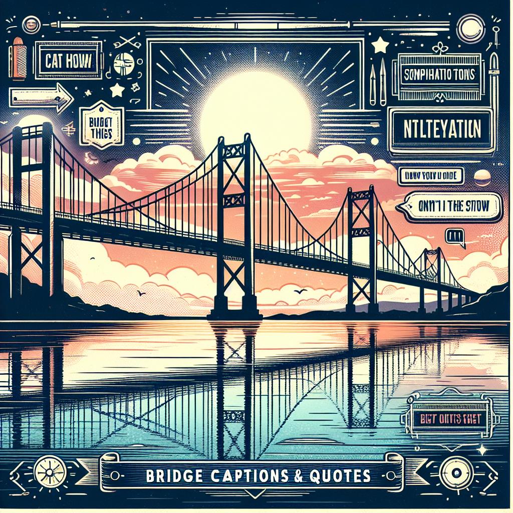 Funny Bridge Captions & Quotes For Instagram