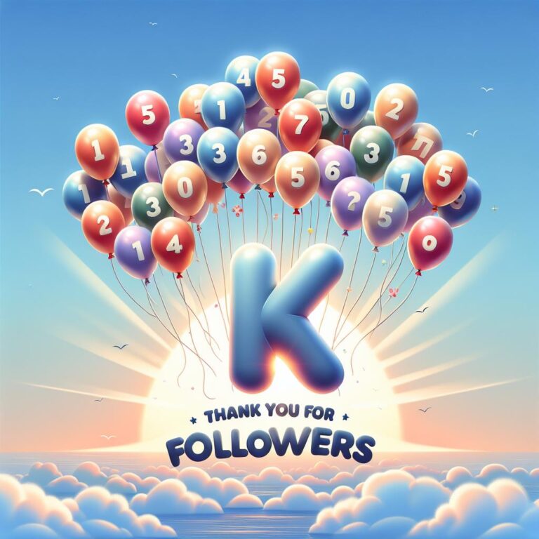 thank you for k followers captions for instagram